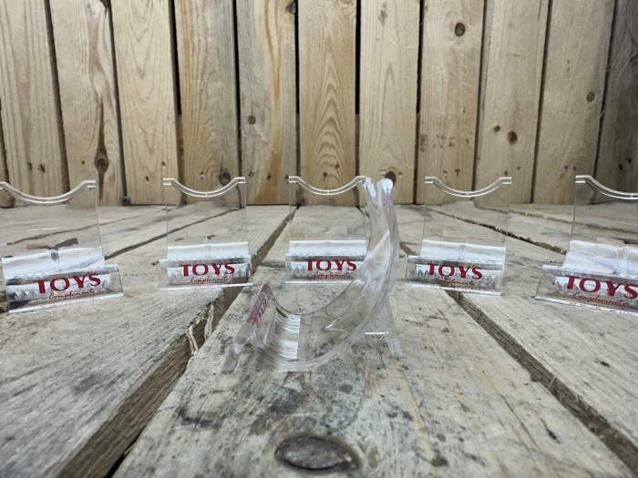 PACK 6 SOPORTES TRANSPARENTES