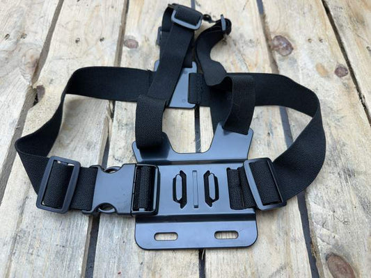ARNÉS DE PECHO PARA CÁMARA TIPO GO PRO