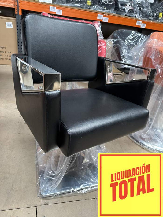SILLON COMPLETO AMELIA NEGRO - QrBox.es