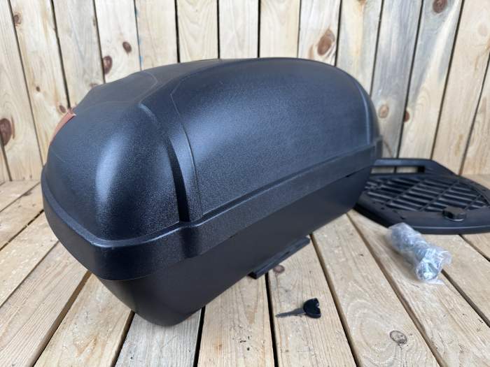 BAÚL TRASERO GIVI CON PARRILLA HONDA SH125 2005