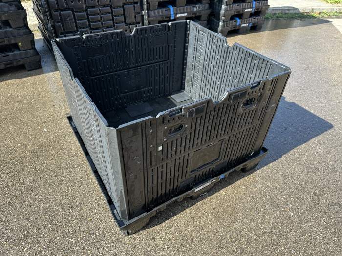 PALET BOX PLEGABLE INDUSTRIAL 114×119×85 CM