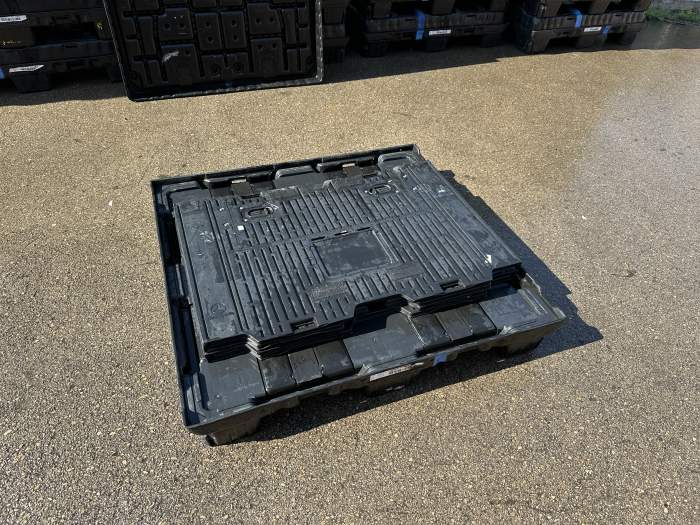 PALET BOX PLEGABLE INDUSTRIAL 114×119×85 CM