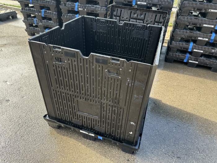 PALET BOX PLEGABLE INDUSTRIAL 114×119×115 CM