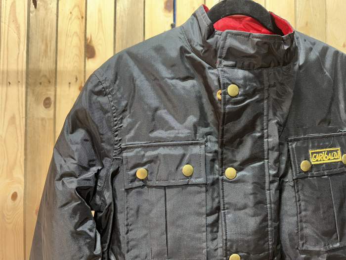 CHAQUETA T-S IMPERMEABLE GARIBALDI NEGRA