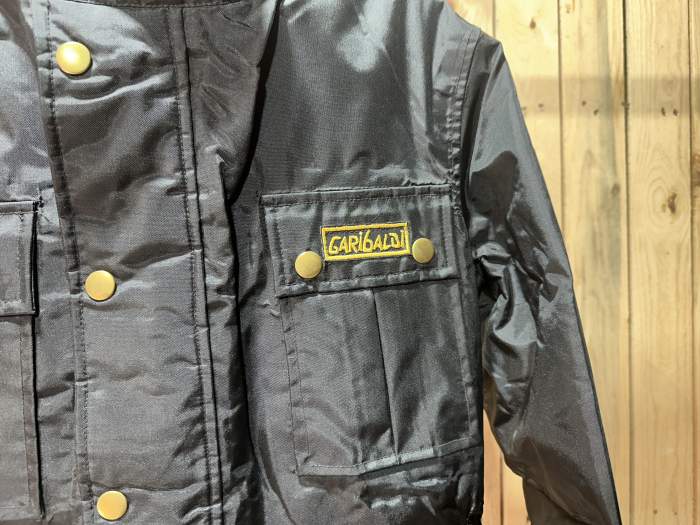 CHAQUETA T-S IMPERMEABLE GARIBALDI NEGRA