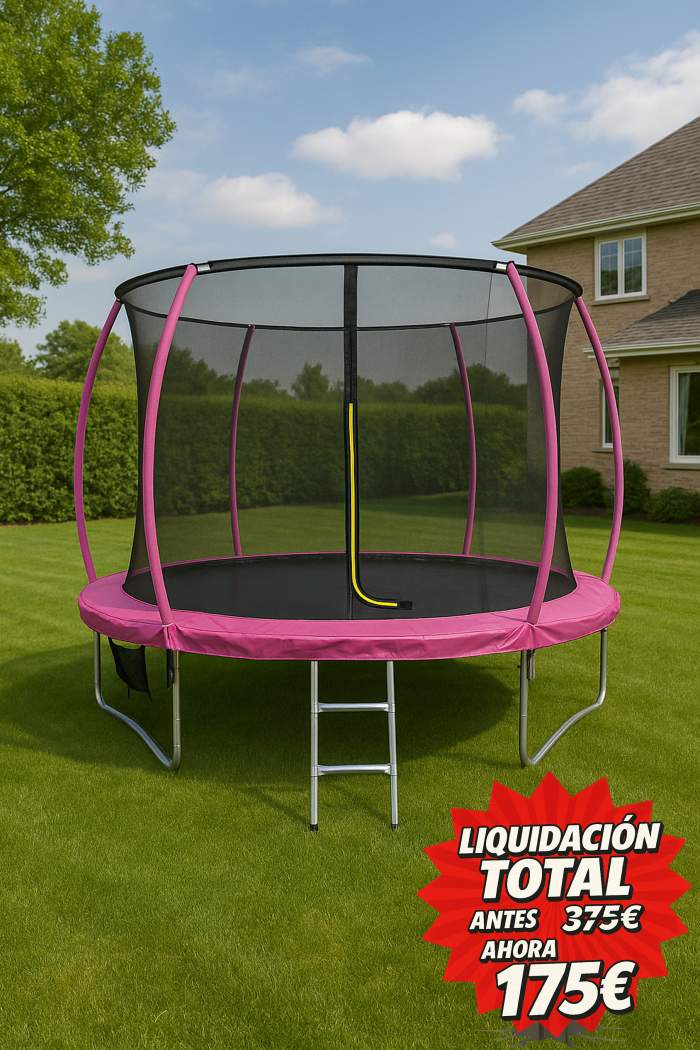 CAMA ELASTICA 3.05M NEXTJUMP ROSA