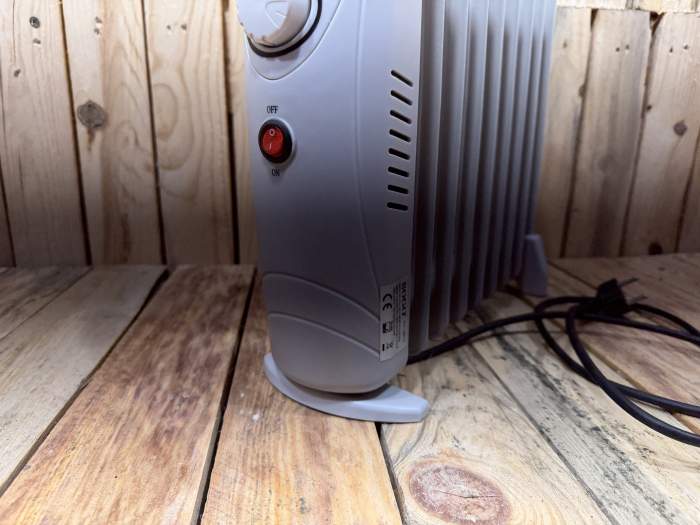 RADIADOR DE ACEITE PEQUEÑO SOGO 1000W