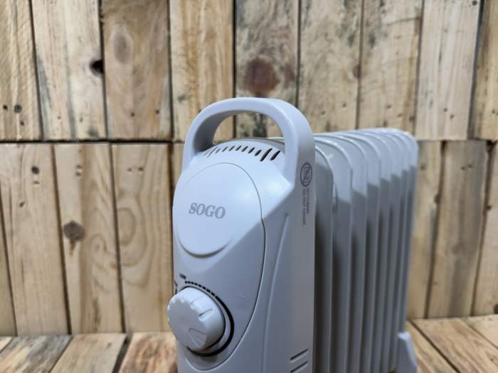 RADIADOR DE ACEITE PEQUEÑO SOGO 1000W