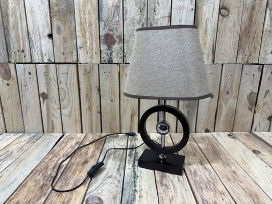 LAMPARA SOBREMESA MADERA