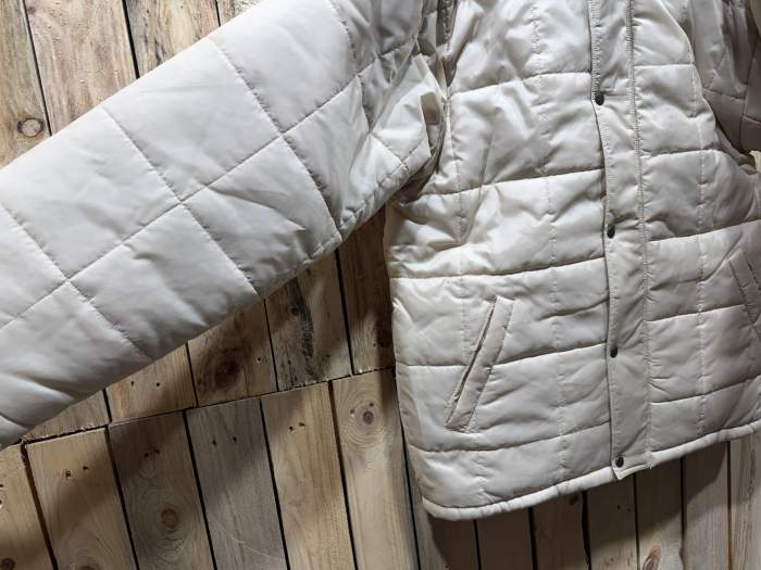 Chaqueta T-L Plumon Crema