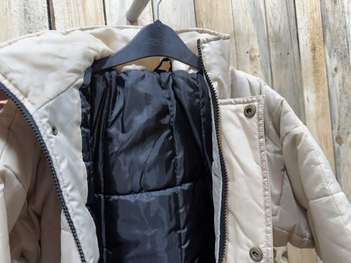 Chaqueta T-L Plumon Crema