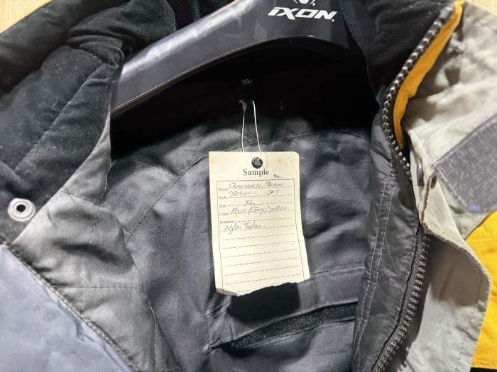 CHAQUETA T-XL AMARILLA GREX PERFORMANCE