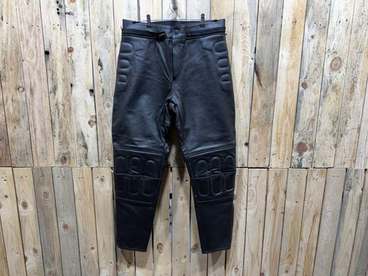 PANTALON T-M DE CUERO PARA MOTO GARIBALDI TR3