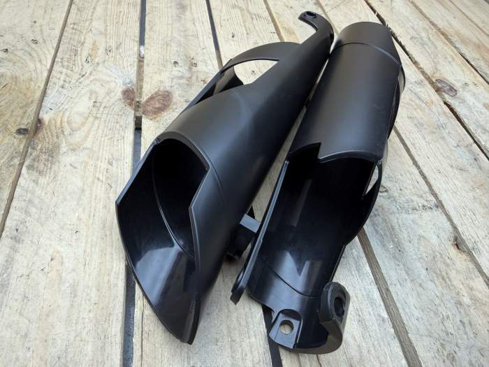 CUBREHORQUILLAS NEGRO ACERBIS KTM 2012-2022