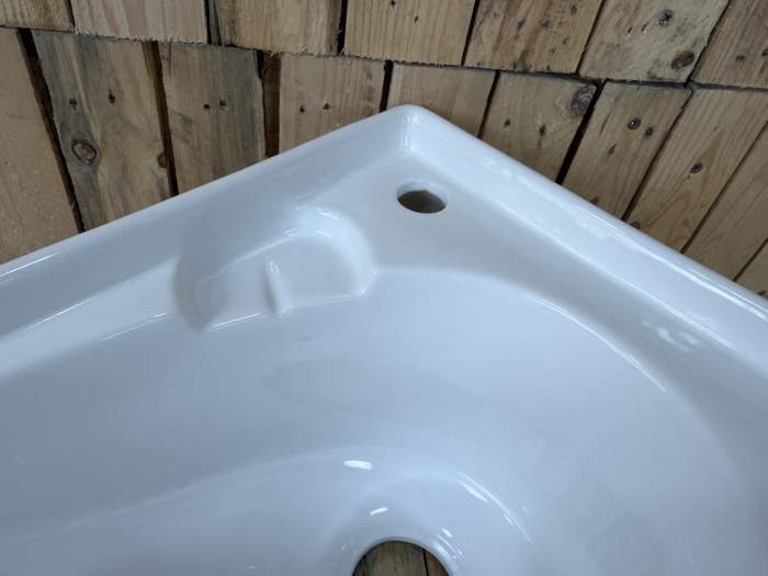 PORCELANA PARA LAVACABEZAS BLANCA MOD.1