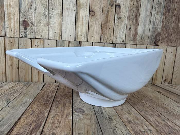 PORCELANA PARA LAVACABEZAS BLANCA MOD.1