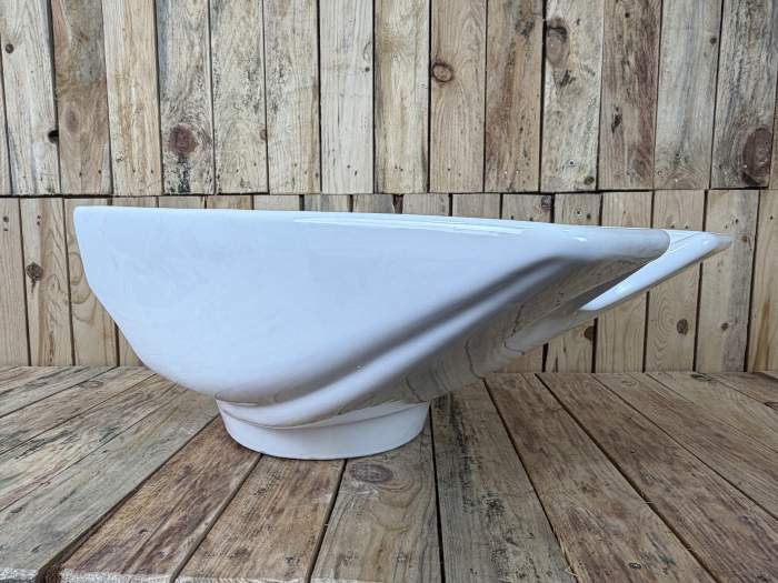 PORCELANA PARA LAVACABEZAS BLANCA MOD.1