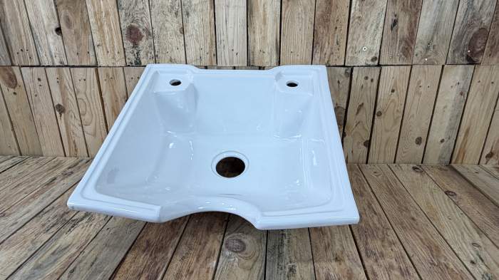 PORCELANA PARA LAVACABEZAS BLANCA MOD.4