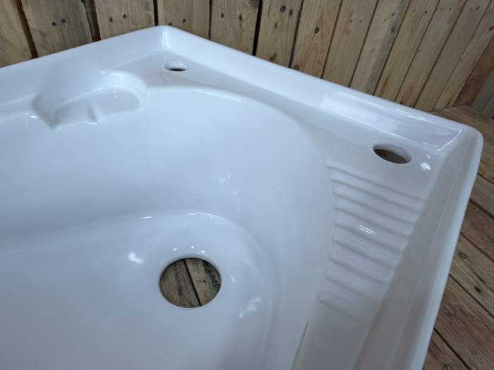 PORCELANA PARA LAVACABEZAS BLANCA MOD.5