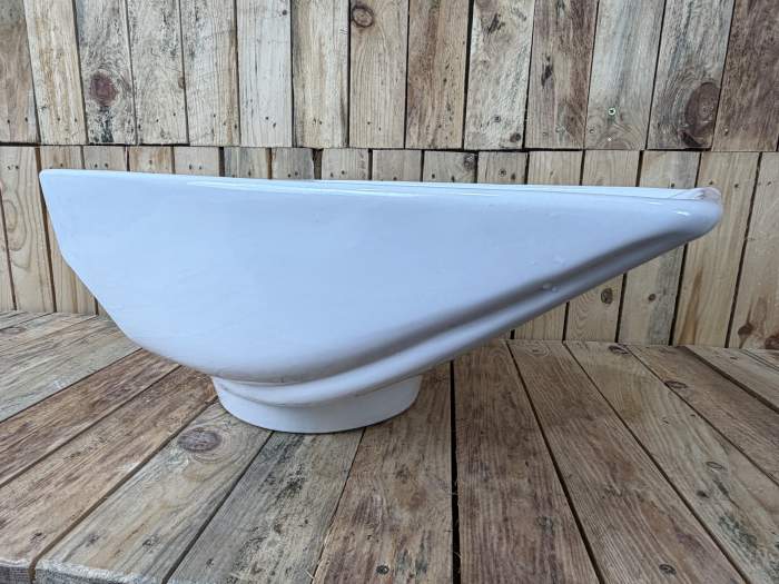 PORCELANA PARA LAVACABEZAS BLANCA MOD.5