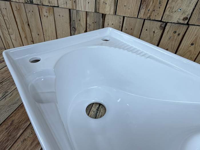 PORCELANA PARA LAVACABEZAS BLANCA MOD.5