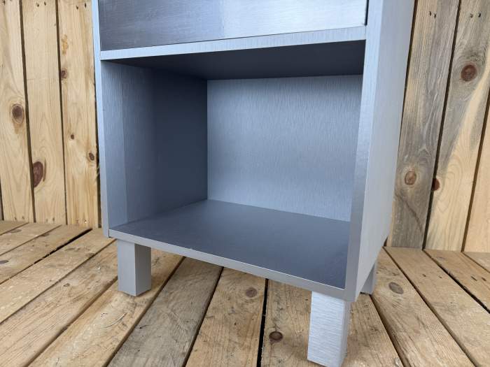 ARMARIO AUXILIAR GRIS 80×40×20 CM