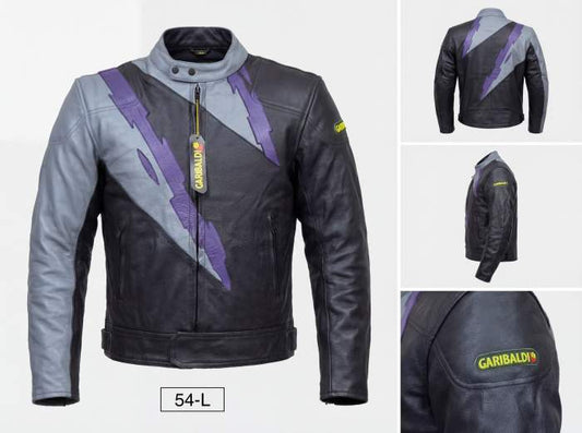 Chaqueta T-L Moto Garibaldi Morado 54 - QrBox.es