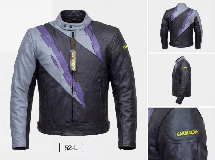 Chaqueta T-L Moto Garibaldi Morado 52