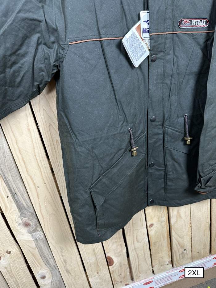 Chaqueta T-2XL Impermeable Kiwi GR/TR Verde