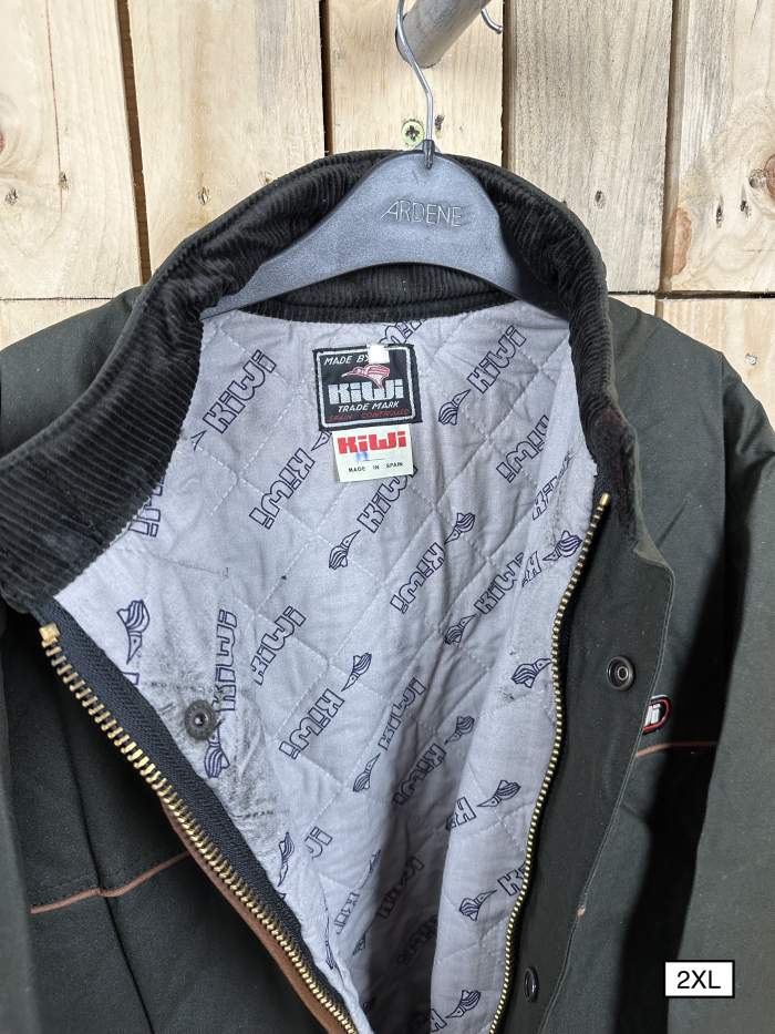 Chaqueta T-2XL Impermeable Kiwi GR/TR Verde