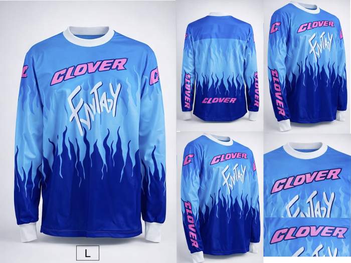 Camiseta De Moto Clover Fantasy