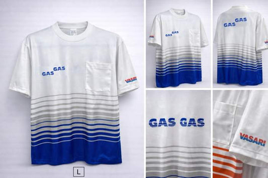 Camiseta T-L De Moto Gas Gas Vintage