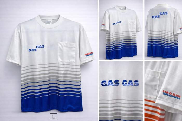Camiseta De Moto Gas Gas Vintage
