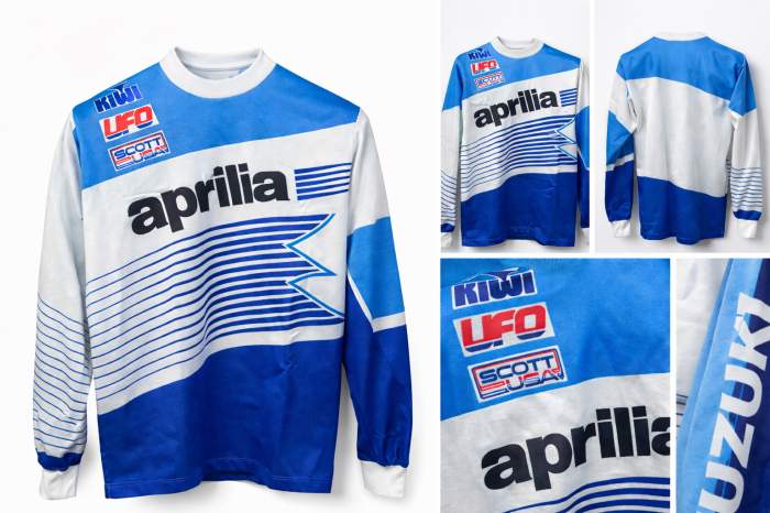 Camiseta De Moto Aprilia Kiwi