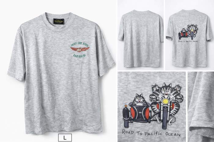 Camiseta Moto Road To Pacific Ocean
