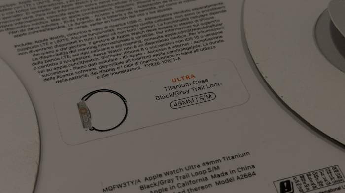 Apple Watch Ultra Caja de Titanio