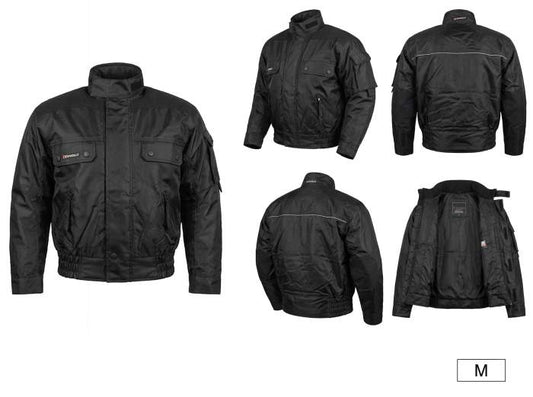 Chaqueta T-M Moto Garibaldi Negra 2 - QrBox.es