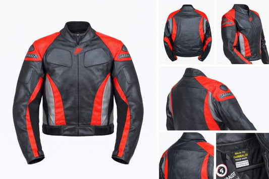 Chaqueta T-S Moto Garibaldi Blue Biker Negro 1 - QrBox.es