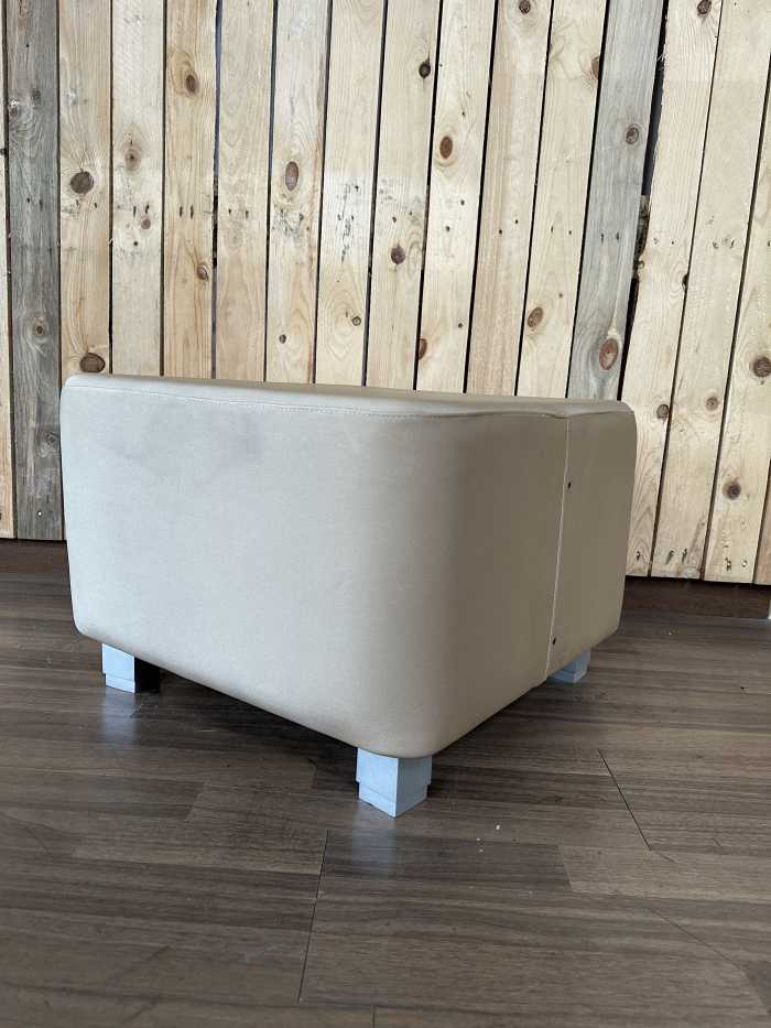 POUF STUDIO BEIGE - QrBox.es
