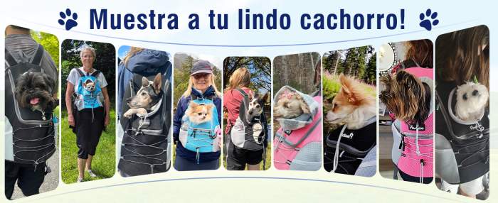 MOCHILA TRASPORTADORA ANIMALES ROSA