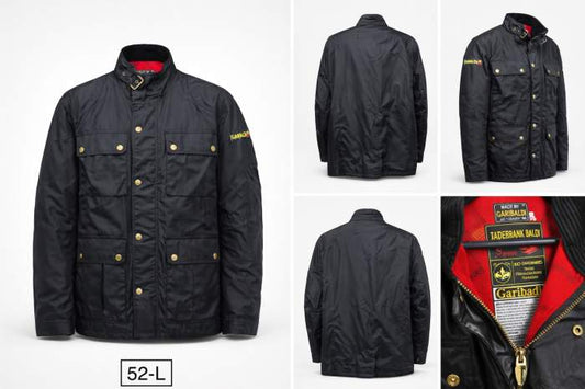 CHAQUETA T-L IMPERMEABLE GARIBALDI NEGRA  2 - QrBox.es