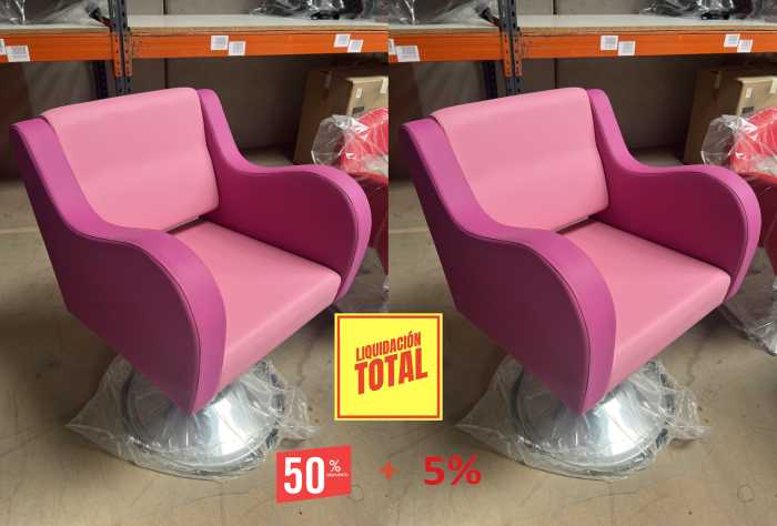 OFERTA 2 SILLONES COMPLETOS ALINA ROSA - QrBox.es