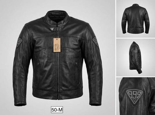 Chaqueta T-M Moto Garibaldi Competición Negra - QrBox.es