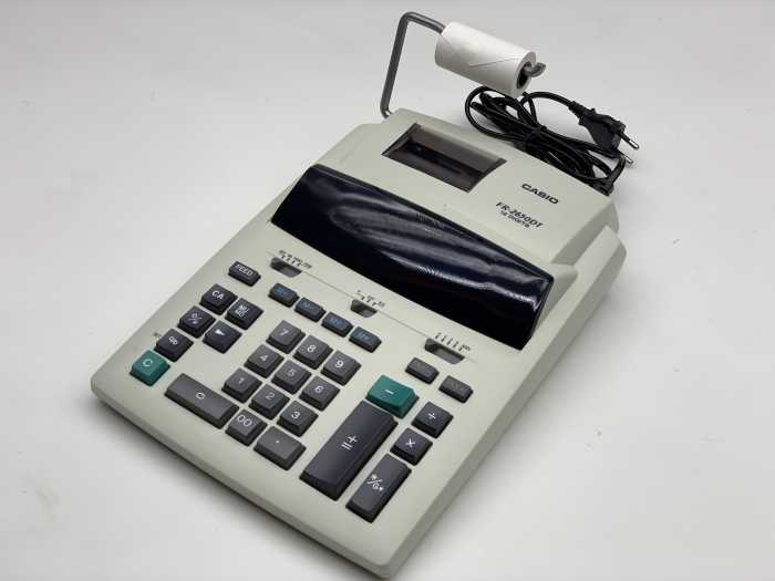 CALCULADORA CASIO FR-2650DT - QrBox.es
