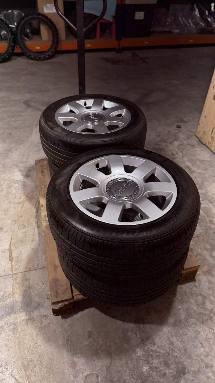 4 LLANTAS 17” + NEUMÁTICOS AUDI A8 (2007) - QrBox.es