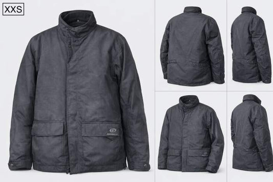 Chaqueta T-XXS De Moto Negro Garibaldi - QrBox.es