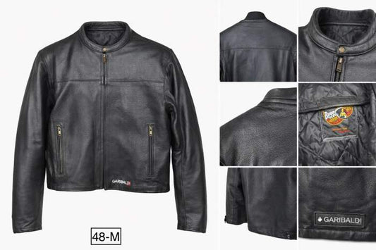 Chaqueta T-M Moto Garibaldi Blue Biker Negro - QrBox.es