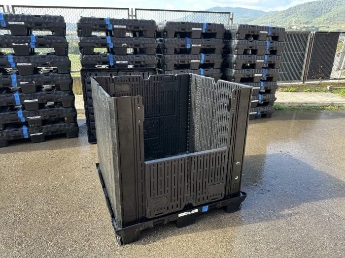 CONTENEDOR PALLET BOX JARDÍN 114×119×115 CM