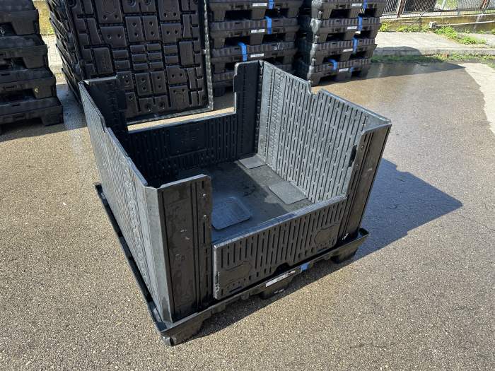 CONTENEDOR PALLET BOX JARDÍN 114×119×85 CM