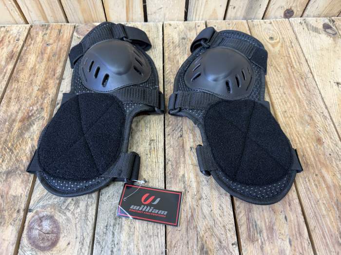 RODILLERAS CON VELCRO DESLIZADERAS - QrBox.es